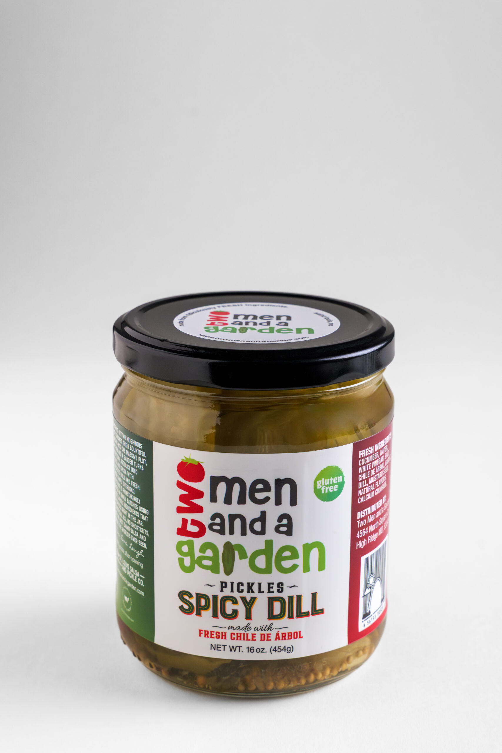 Two men and a garden spicy dill, st. louis pickles, habanero dill pickles, spicy dill pickles, locally made pickles