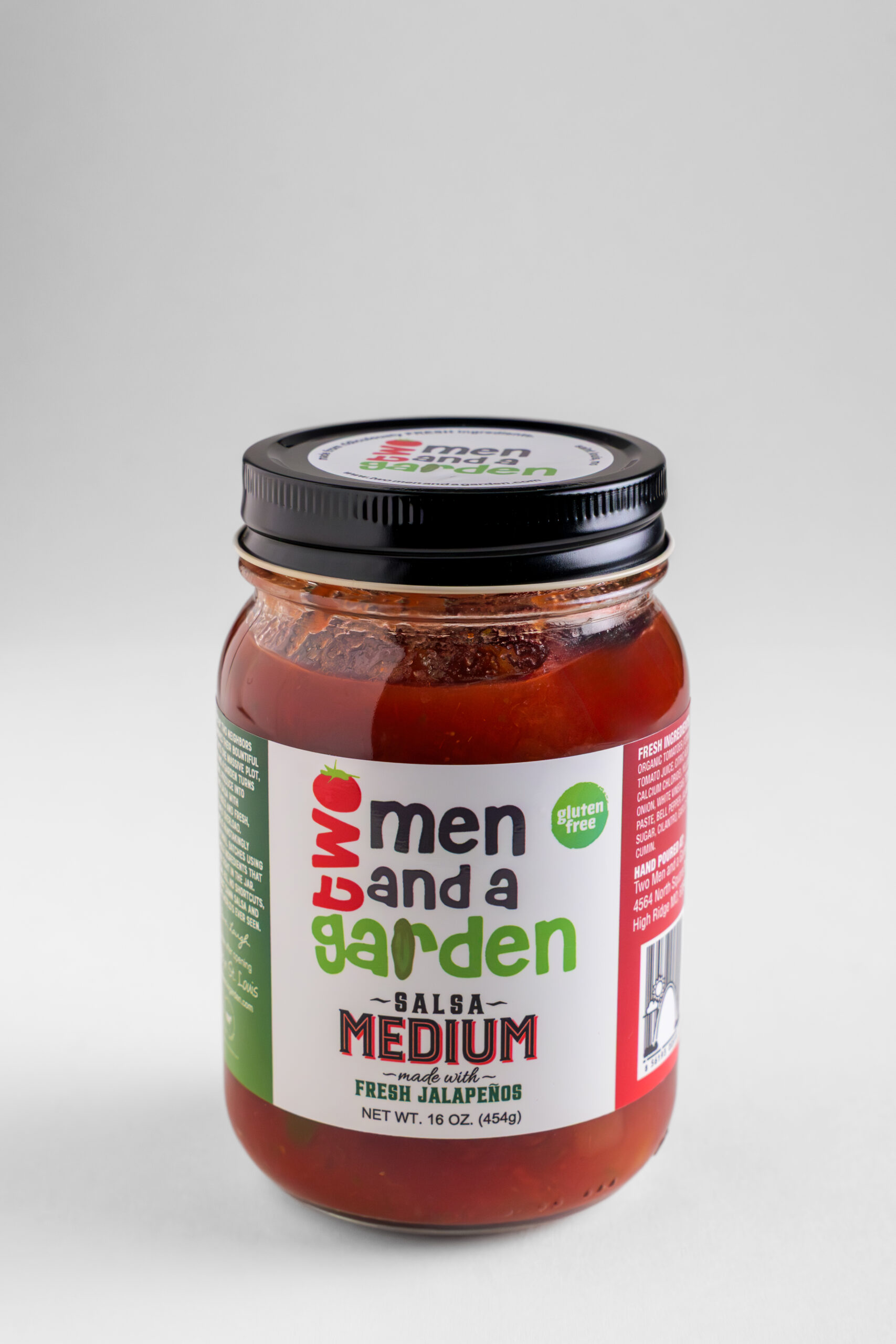 Two Men And A Garden-Medium Salsa, medium salsa, st. Louis salsa, salsa