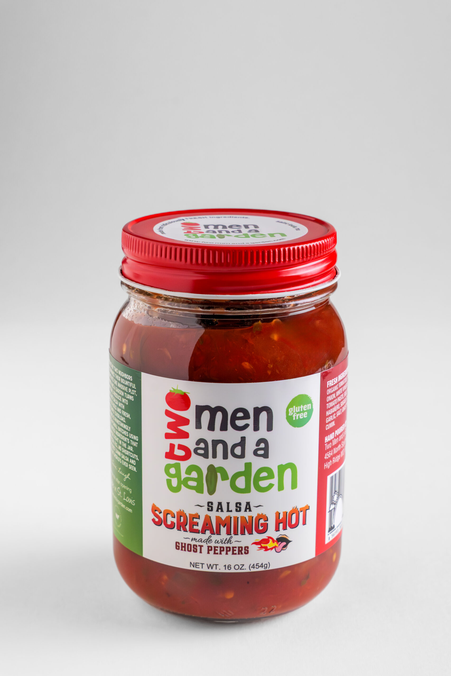 Two Men And A Garden-Screaming Hot Salsa, salsa, st. Louis salsa, extra spicy salsa