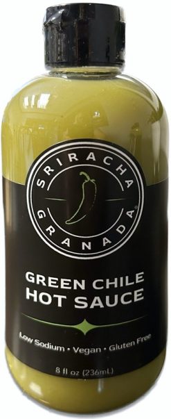 Sriracha Granada - All Natural Green Chile Hot Sauce - 8 oz.