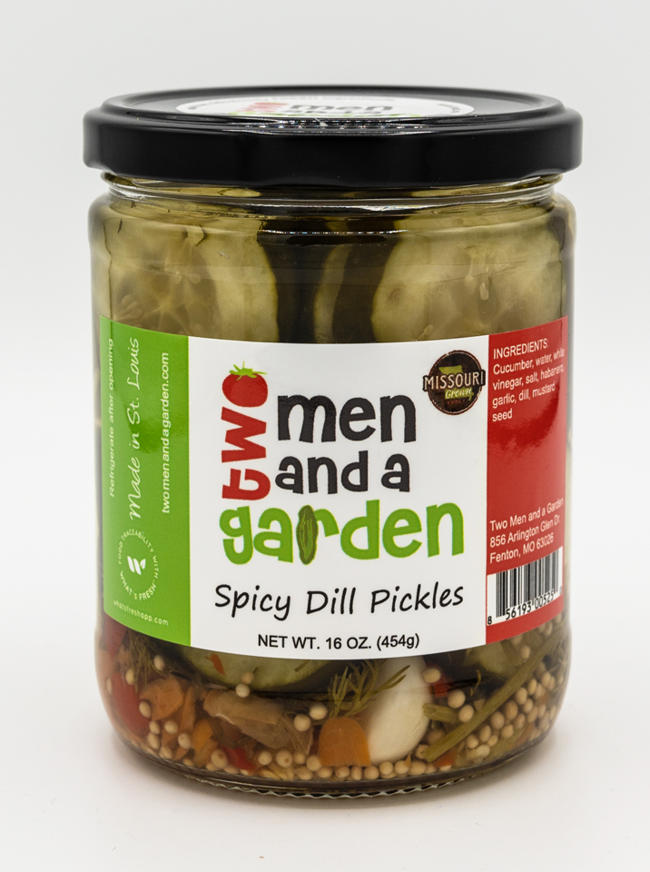 Spicy Dill Pickles - Two Men and a Garden