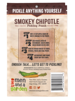 Two Men And A Garden Smokey Chipotle Pickling Pouch