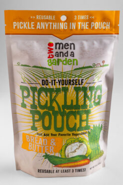 Two Men And A Garden Bread and Butter Pickling Pouch, diy pickling pouch, Bread and butter pickling pouch