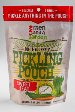 Two Men And A Garden Sweet Heat DIY Pickling Pouch, DIY pickling pouches, sweet heat pickling pouch