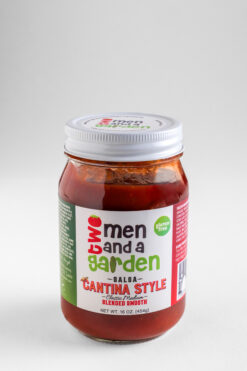 Cantina, cantina style salsa, medium salsa, st. louis salsa, Two men and a garden Cantina style salsa