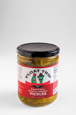 float trip pickles with jalepenos