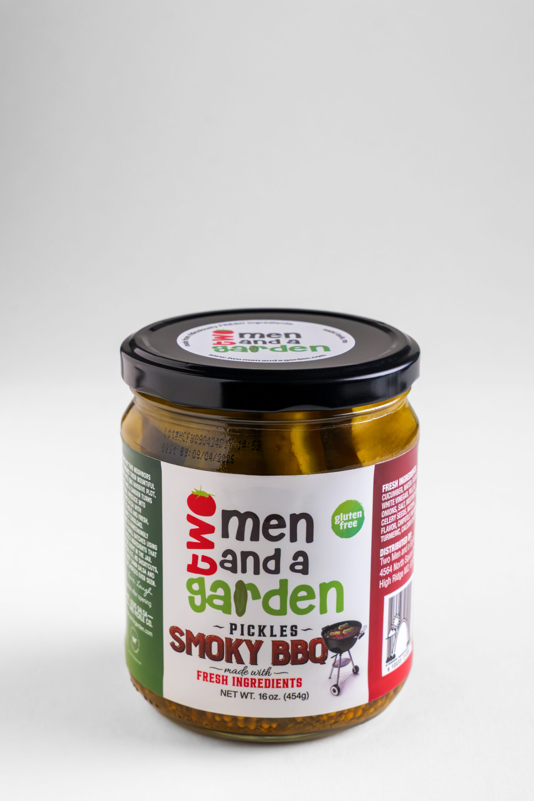 Two men and a garden smoky bbq pickles, smokly bbq pickles, st. louis pickles