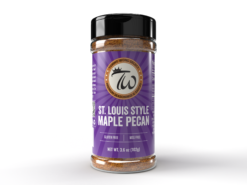 Tommy Wong Maple Pecan Seasoning, maple pecan seasoning, st. louis style maple pecan seasoning